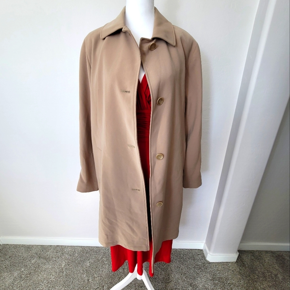 London Fog vintage tan coat